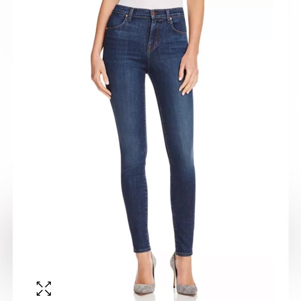 J BRAND Dark Denim Skinny Jean 26